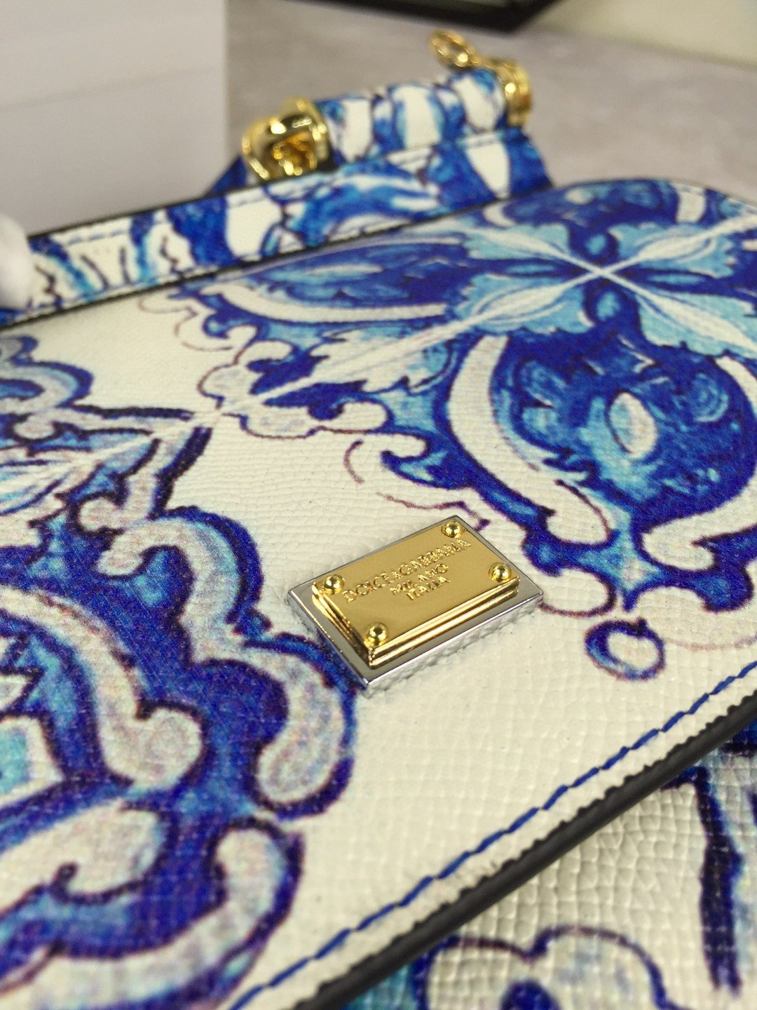 Top Quality MeTop Qualityum Sicily Handbag In Dauphine Muticolour For Women 10.2in/26cm Top Quality