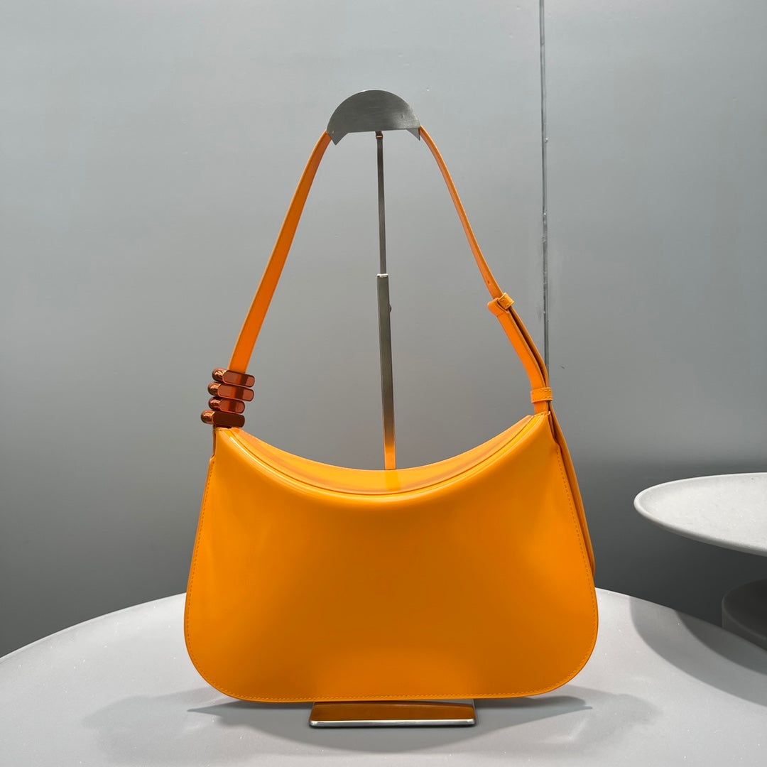 Top Quality Flap Bag Orange, For Women, Bags 12.4in/31.5cm