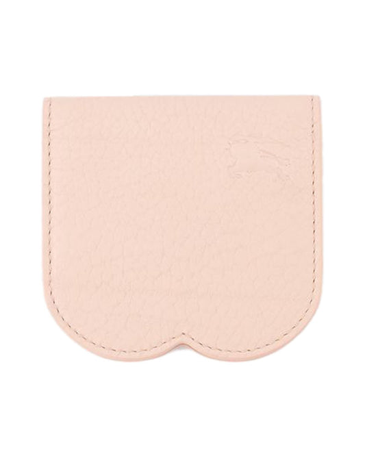 Burberry ScallopEdge Leather Card Holder Women Pink Other