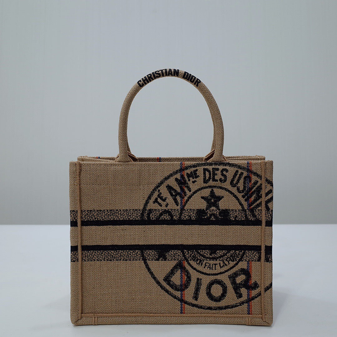 Top Quality Small Book Tote Brown, For Women, Womens Handbags 26.5cm/10.5in CD M1265ZRUW_M918