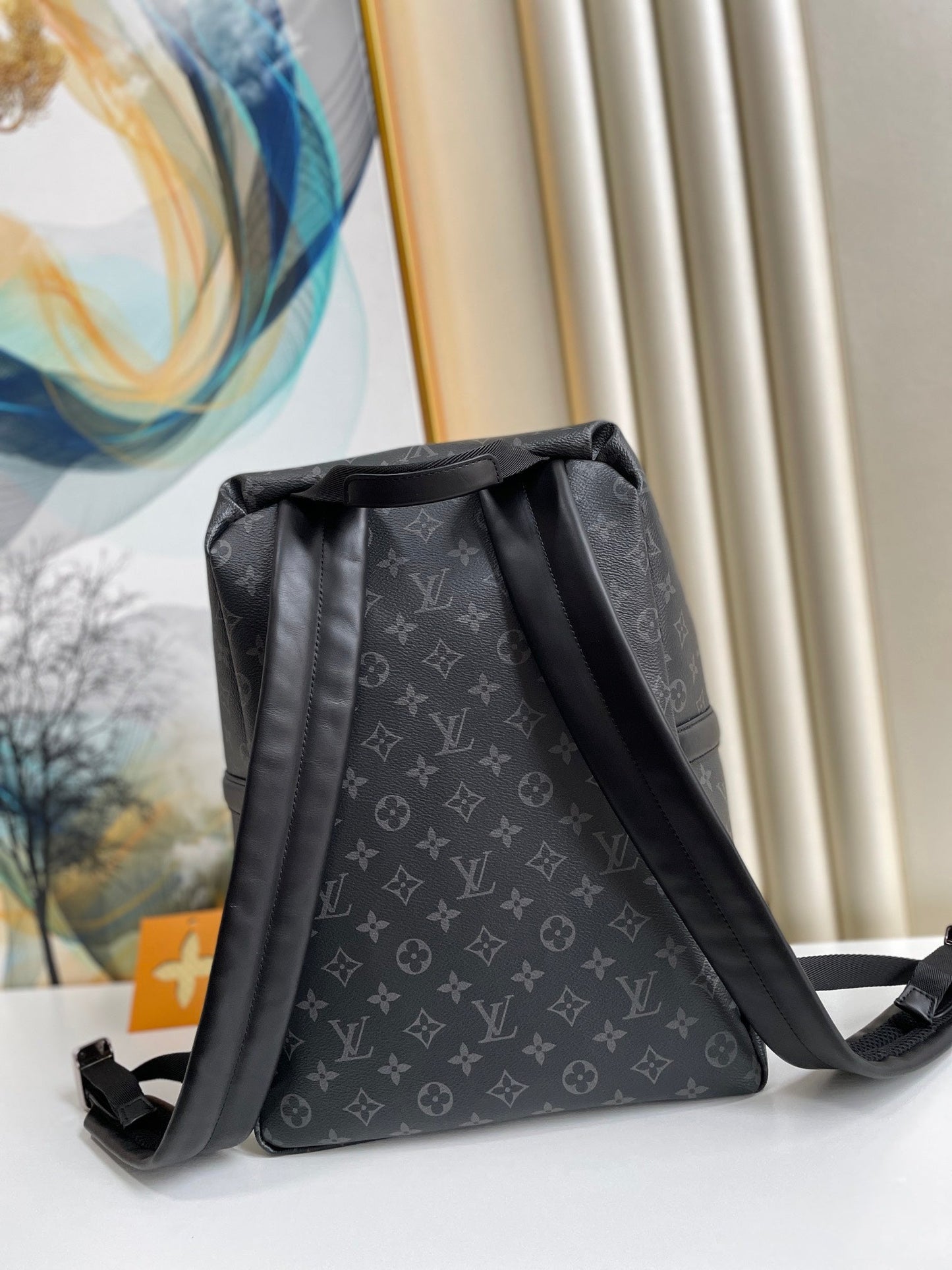 Top Quality Top Qualityscovery Backpack PM Monogram Eclipse Canvas For Men, Bags 40cm Top Quality M43186