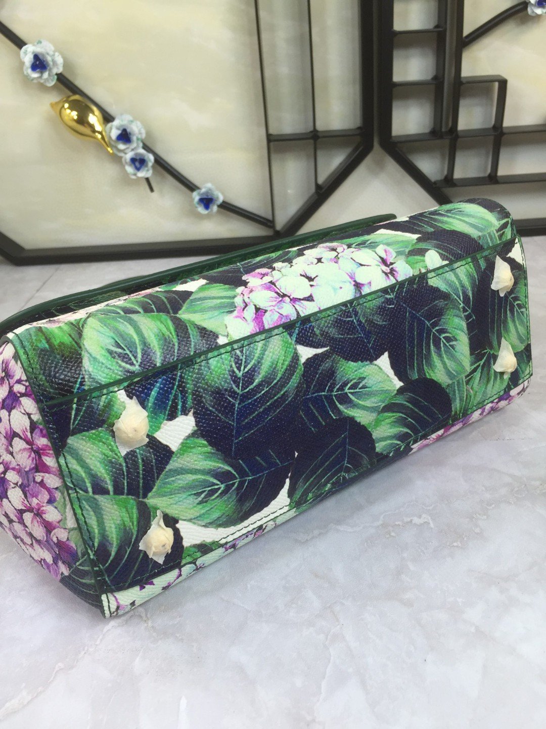 Top Quality 90s Sicily Bag With Logo Print Multicolor For Women 10.2in/26cm Top Quality