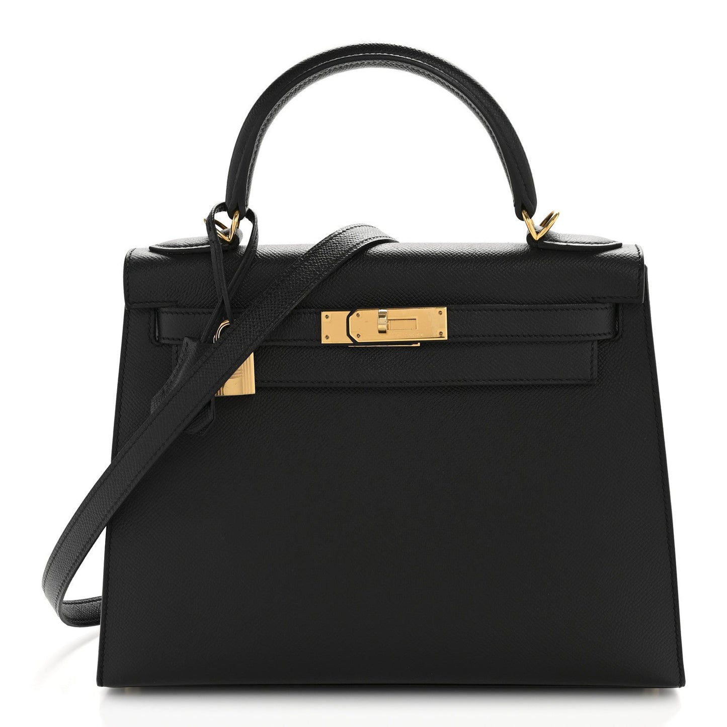 Hermes Epsom Kelly Sellier 28 Black