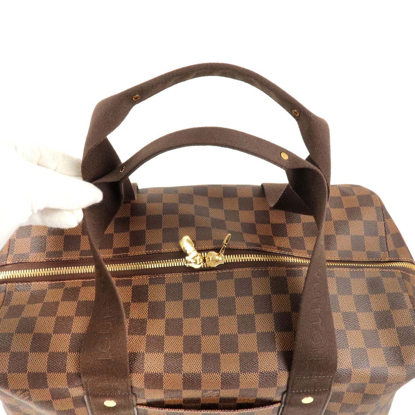 Louis Vuitton Damier Weekender MM Boston Bag N41138