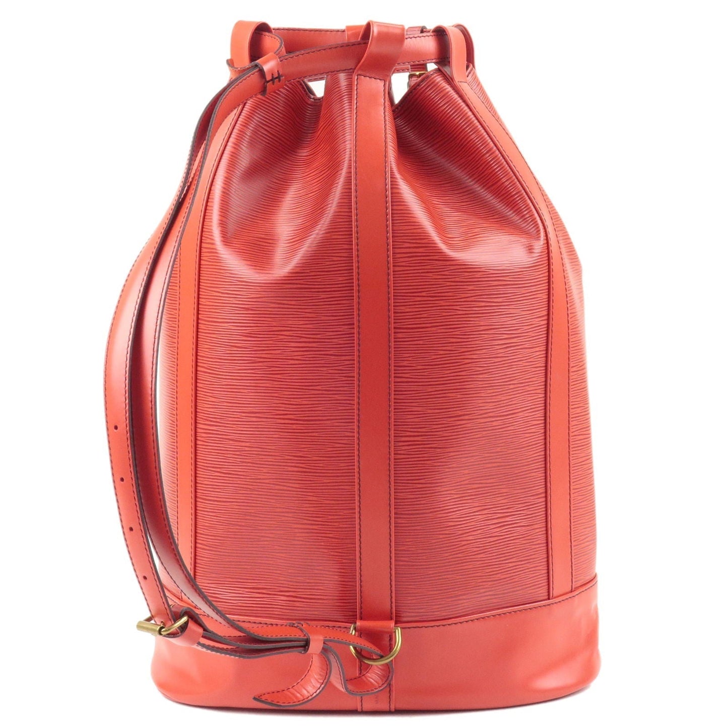 Louis Vuitton Epi Randonnee GM Laundry Bag Castilian Red M43087