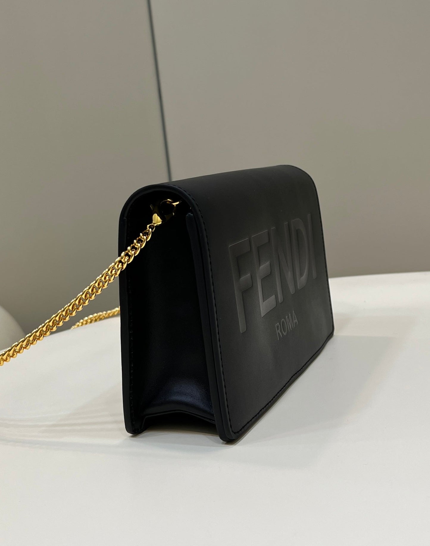 Top QualityTop Quality Wallet On Chain Mini Black Bag For Woman 13.5cm/5.5in