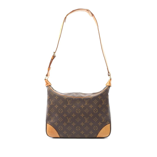 Brown Louis Vuitton Monogram Boulogne 30 Shoulder Bag