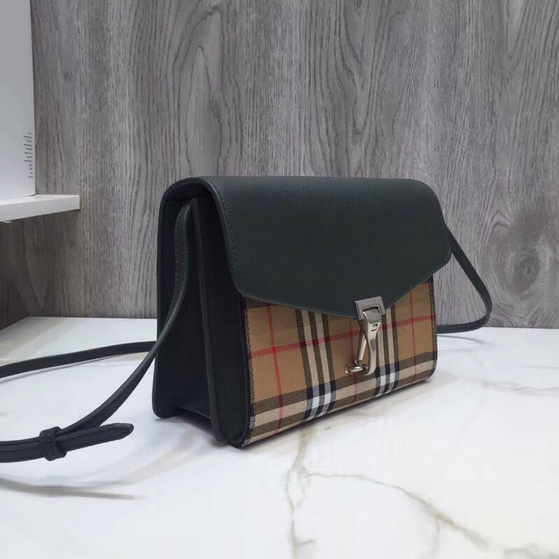 Top Quality Small  Check And Crossbody Bag Grey For Women, Women’s Bags 9in/24cm