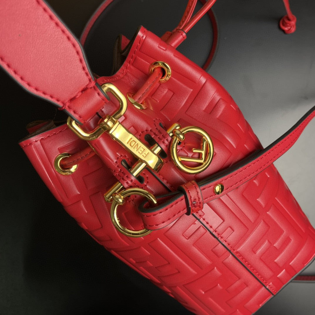 Top QualityTop Quality Mon Tresor Red Mini Bag For Woman 18cm/7in
