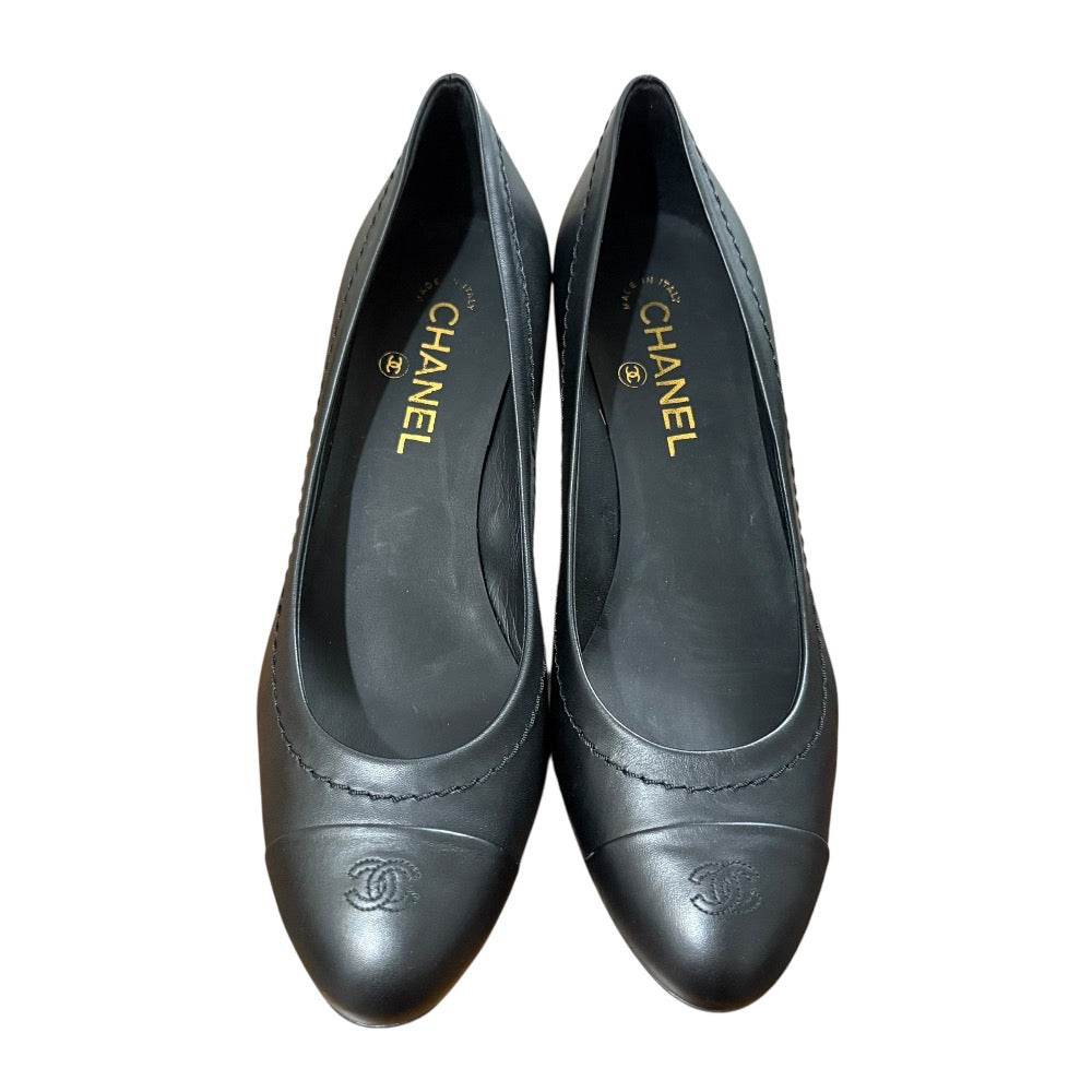 Chanel Almond Toe Pumps