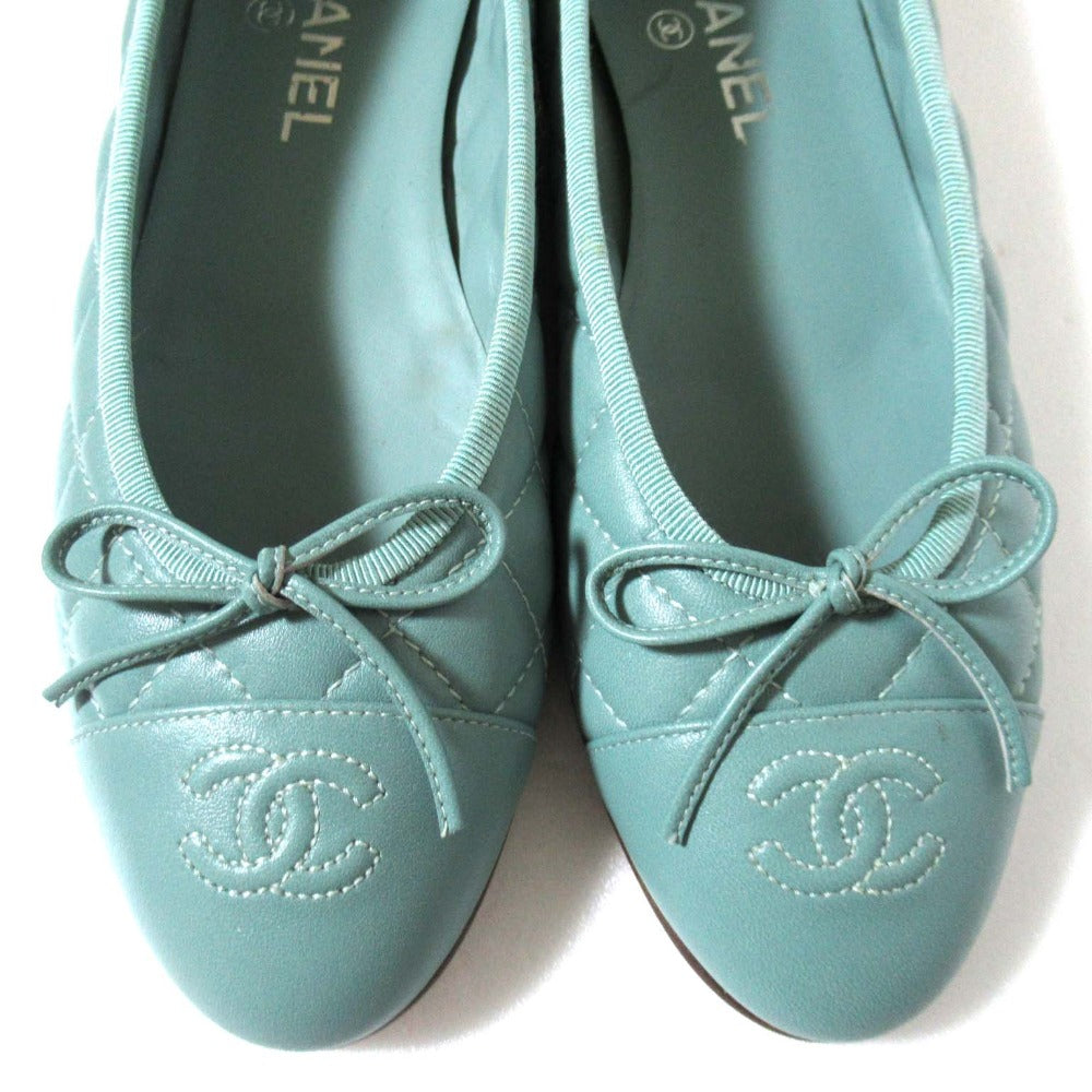 Chanel Matelassé Ballerina Flats