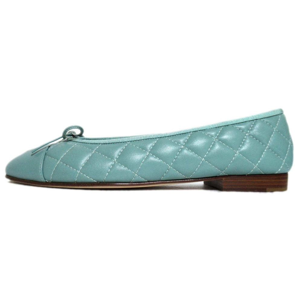 Chanel Matelassé Ballerina Flats