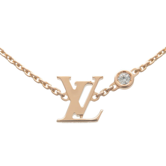 Louis Vuitton Pandantiff Idylle Blossom 1P Diamond Necklace K18PG