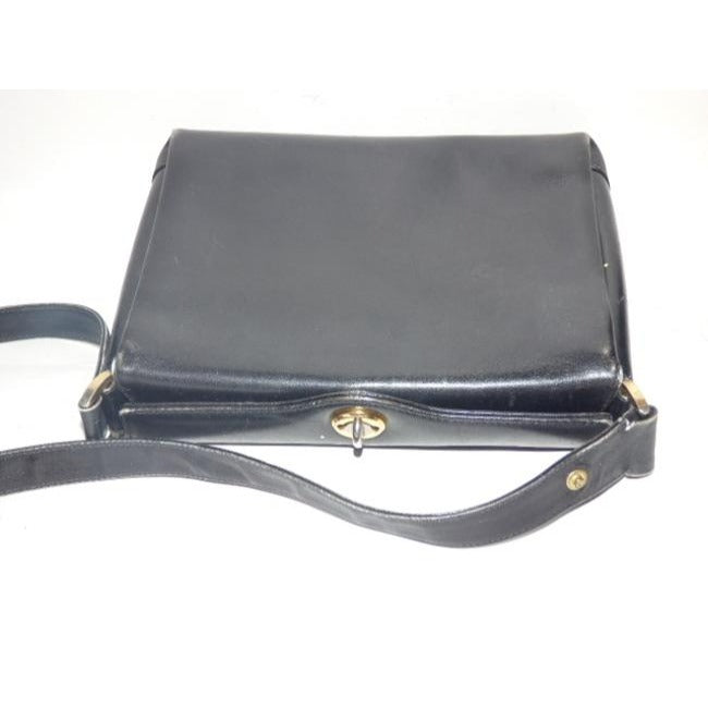 Gucci   Midnight Blue Leather Satchel