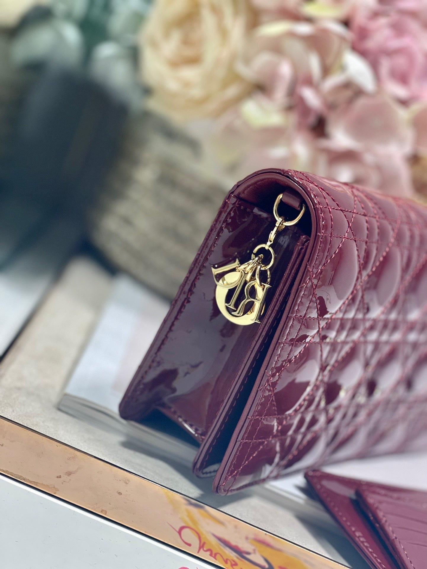 Top Quality Lady Pouch Maroon, For Women, Womens Handbags 8.5in/21.5cm CD