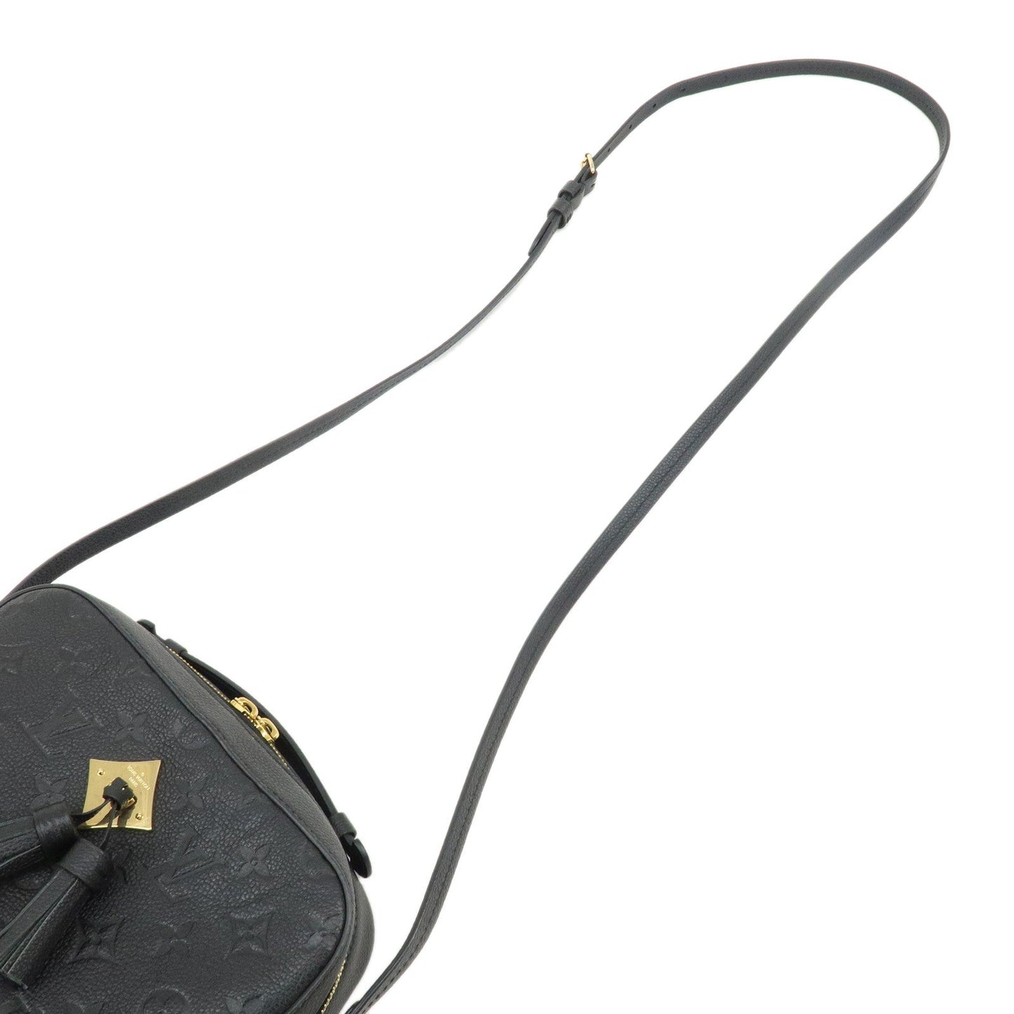 Louis Vuitton Monogram Empreinte Saintonge ShoulderBag M44593 Noir  d