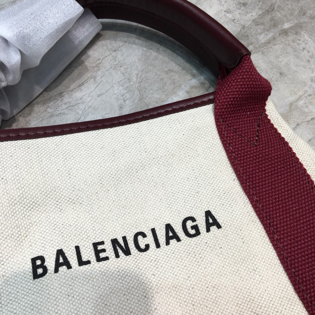 Top Quality Navy XS Tote Bag In Dark Red, For Women,  Bags 12.6in/32cm