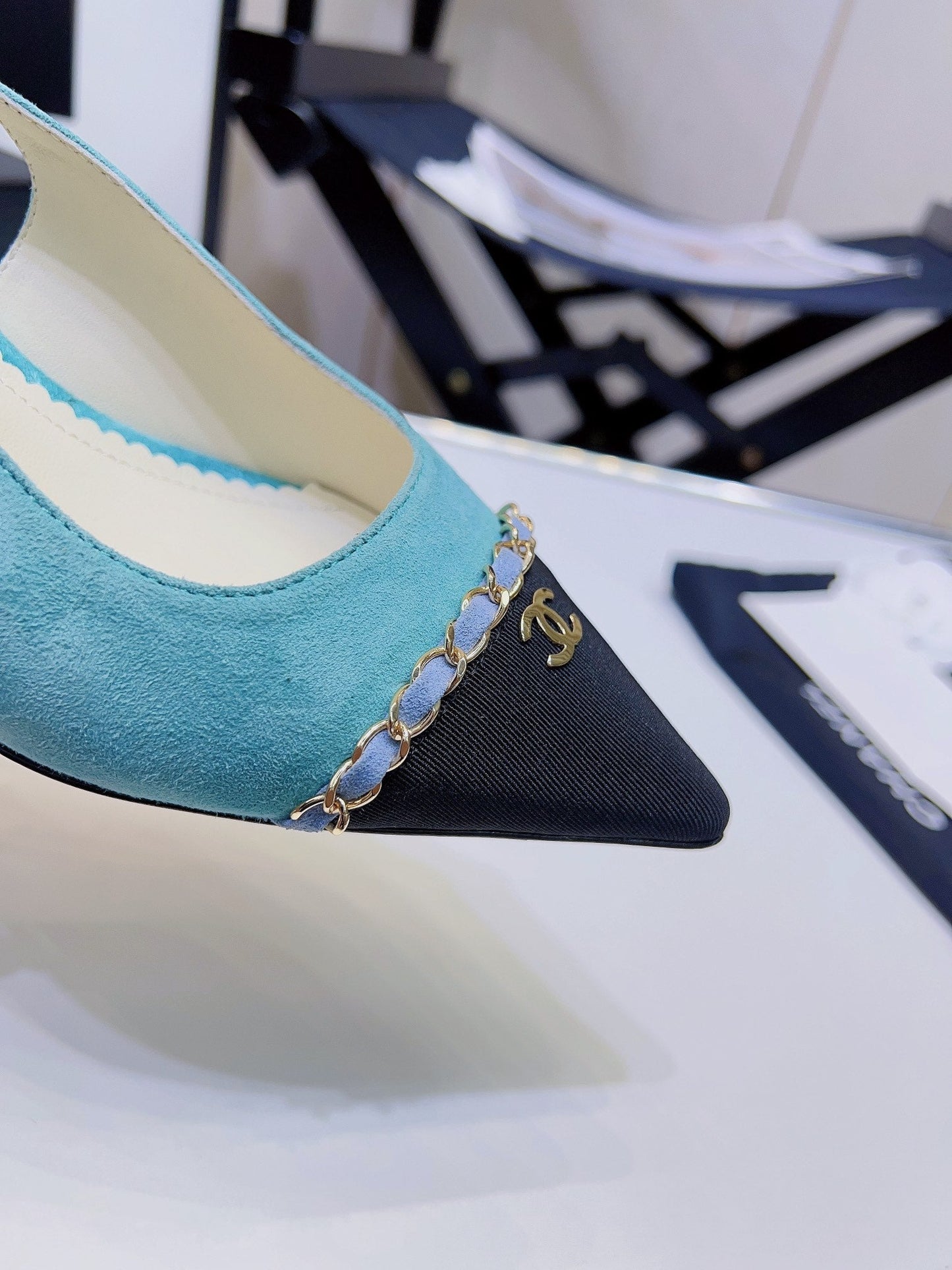 New 1:1 rep CHL High Heel Shoes 020