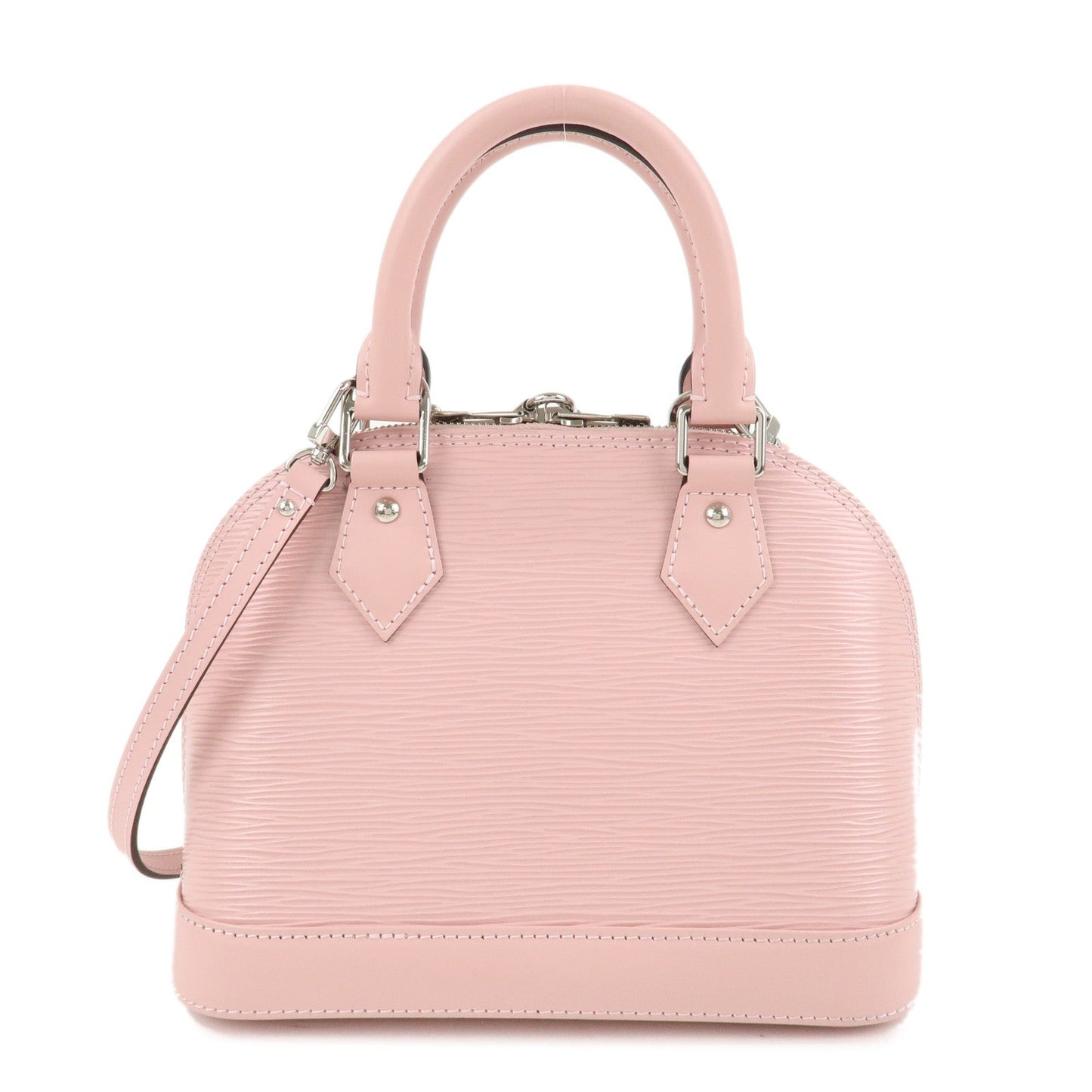 Louis Vuitton Epi Alma BB 2Way Hand Bag Rose Ballerine M41327  d