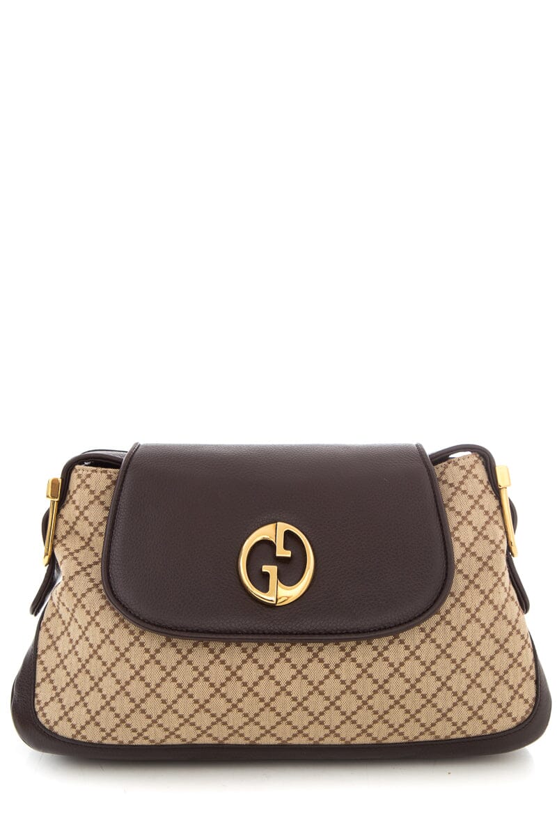 Gucci   Brown Damen Canvas Handbag