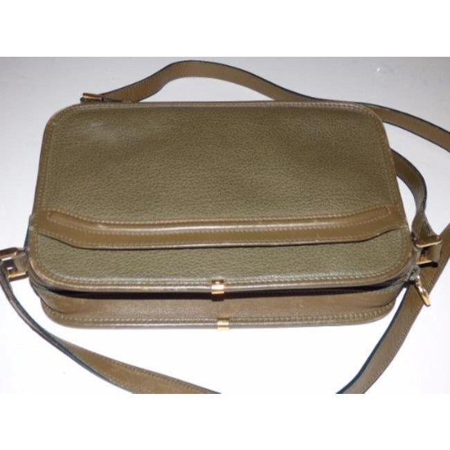Gucci   Ivy Green Leather Cross Body Bag