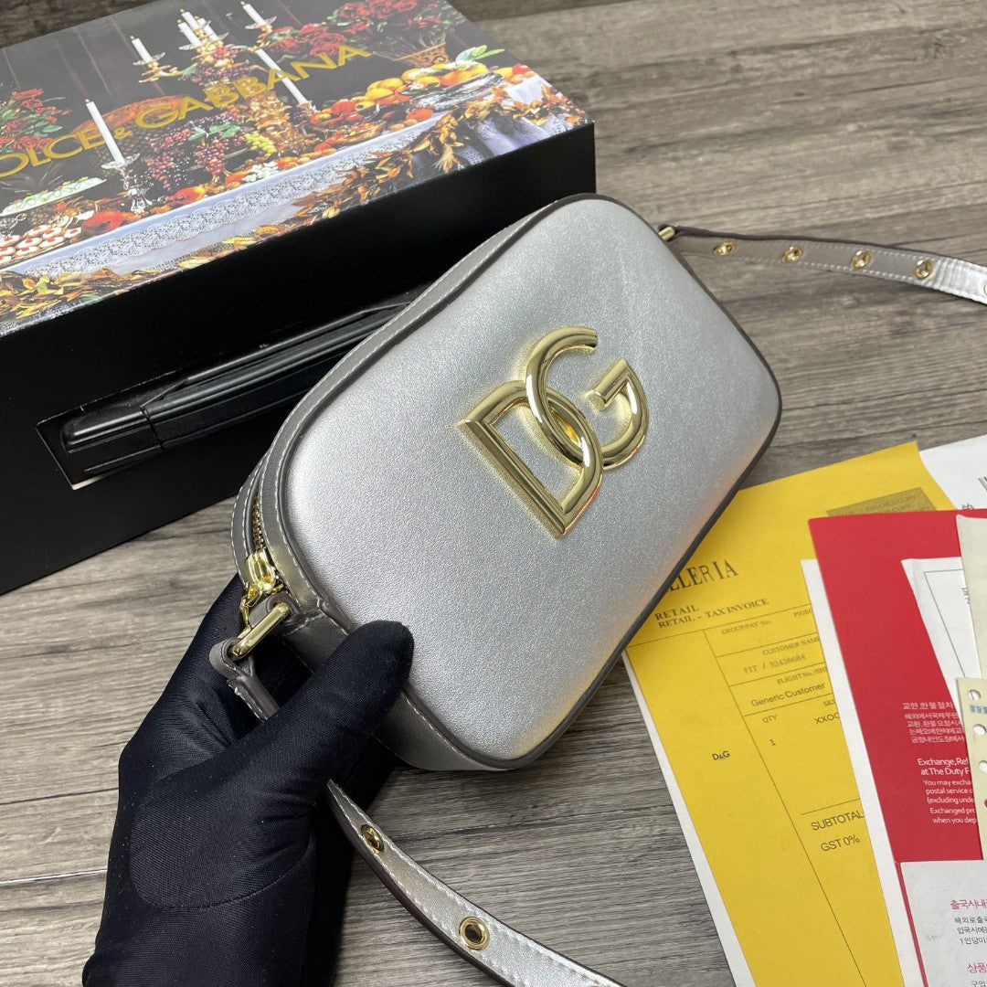 Top Quality Crossbody 3.5 Bag Silver For Women 7.5in/19cm Top Quality