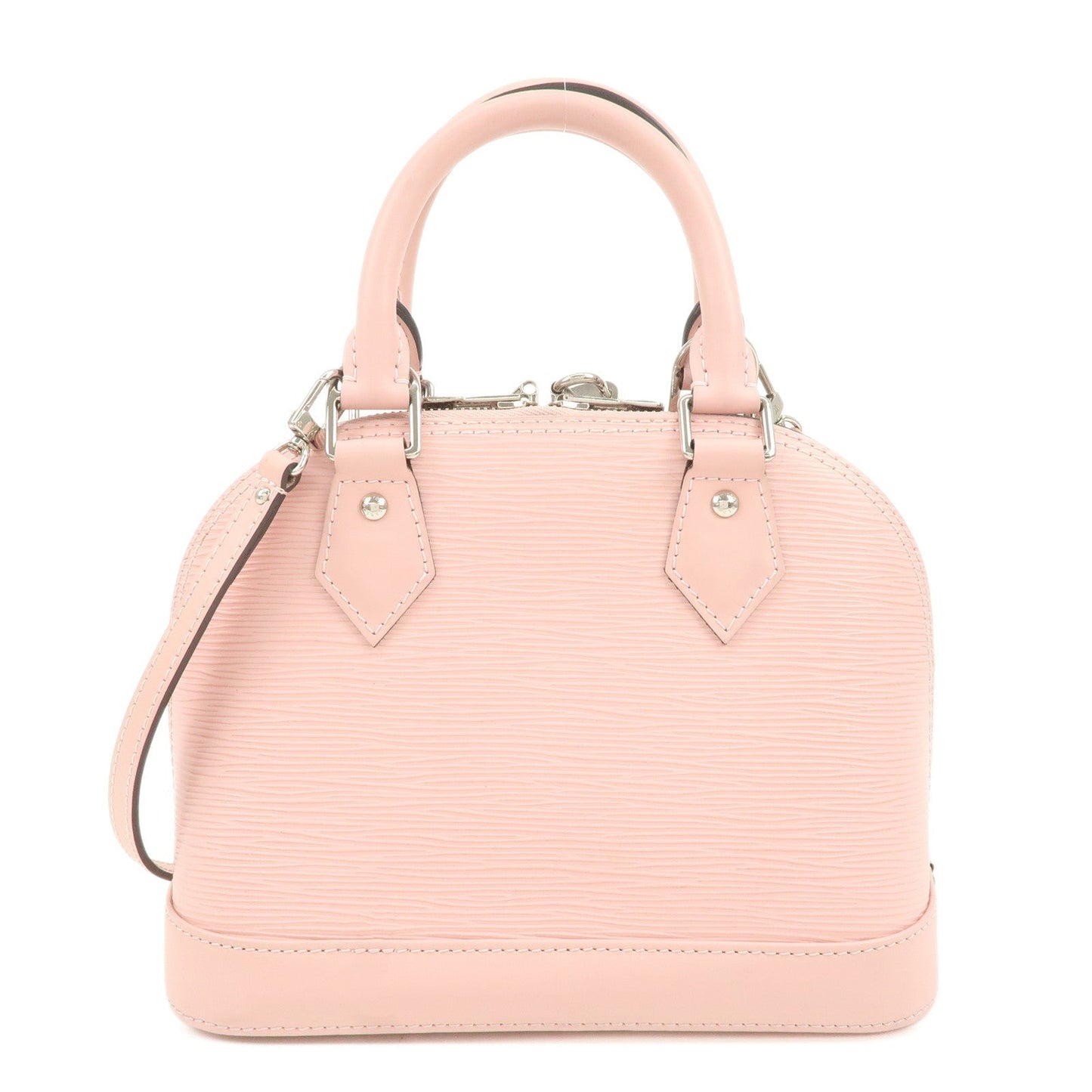 Louis Vuitton Epi Alma BB 2Way Hand Bag Rose Ballerine M41327  d