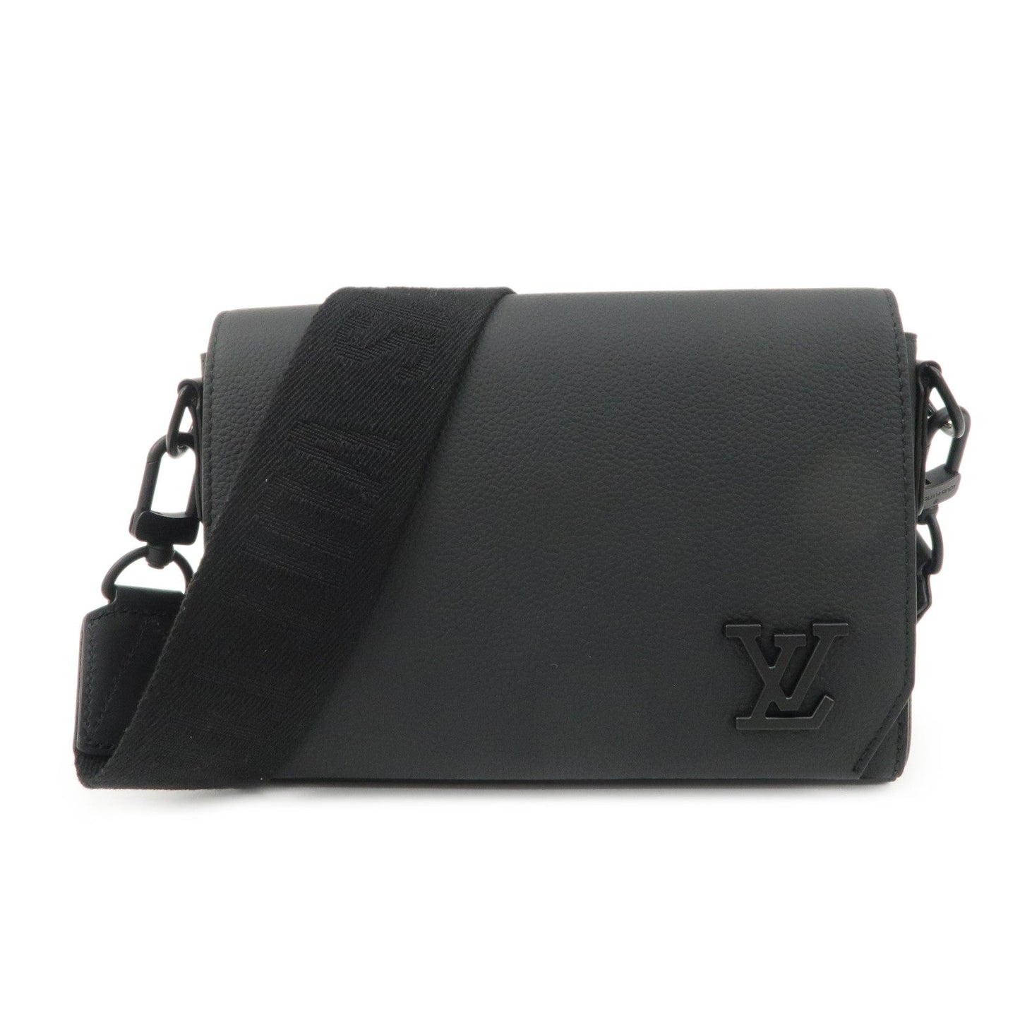 Louis Vuitton Aerogram Takeoff Messenger PM Bag Noir M24769  d