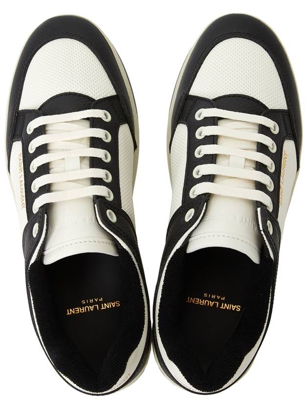 Luxury Saint Laurent Trending 2025 SL 61 Low Top Sneakers Black White