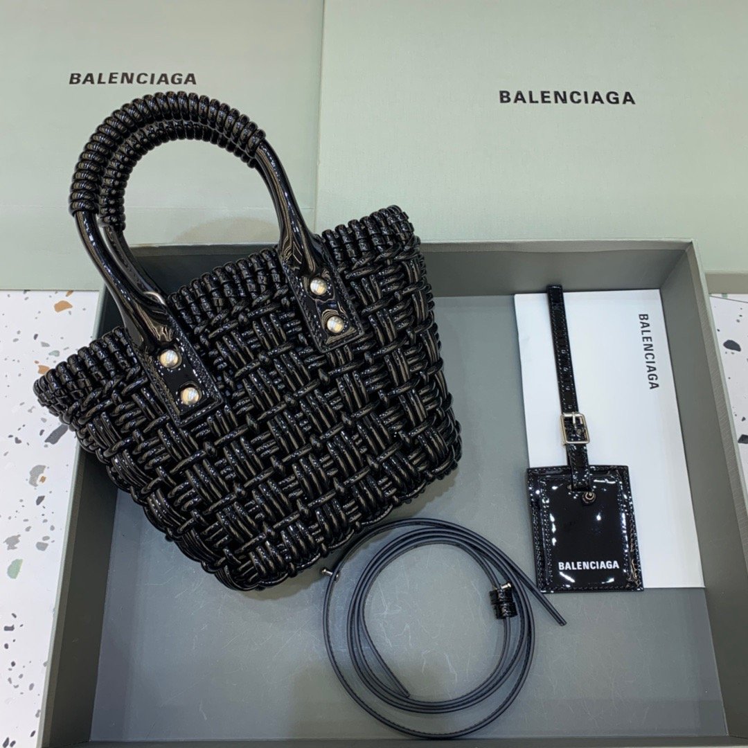 Top Quality Bistro XS Basket With Strap In Black , For Women,  Bags 16.1in/41cm 6713422IE2Y1000