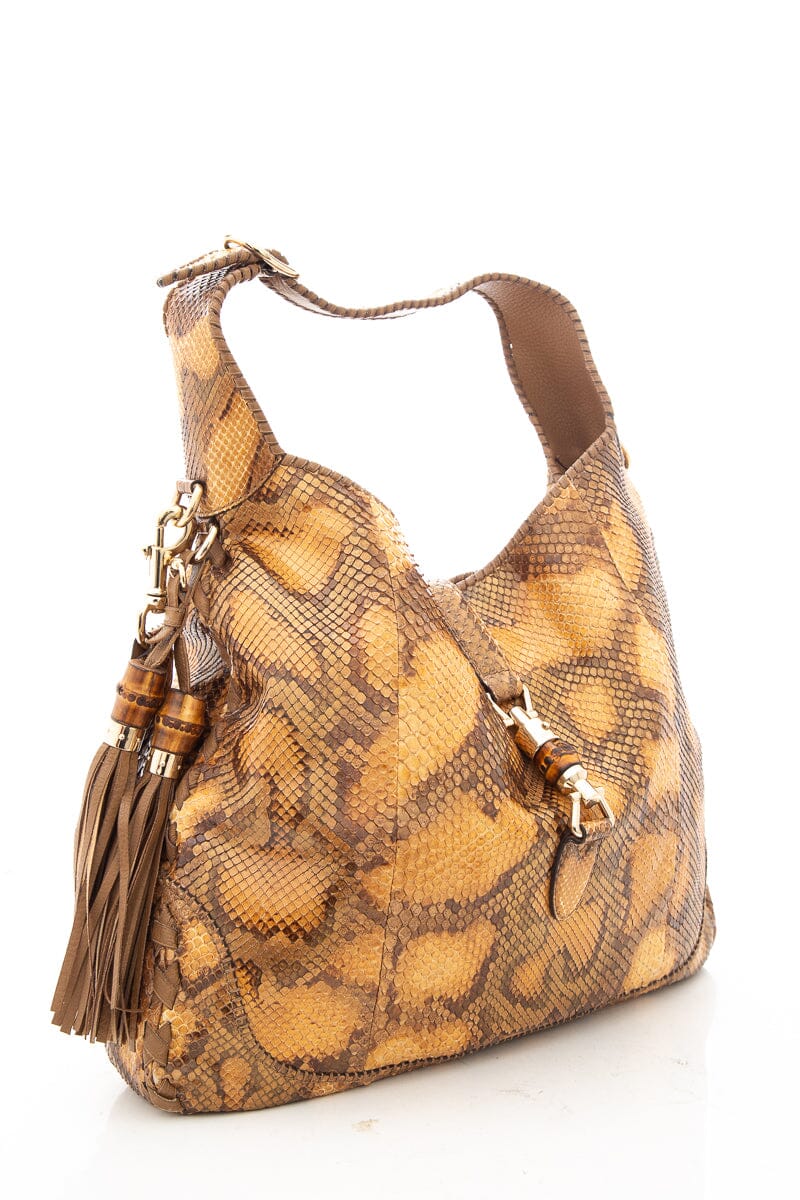 Gucci   Jackie Python Hobo