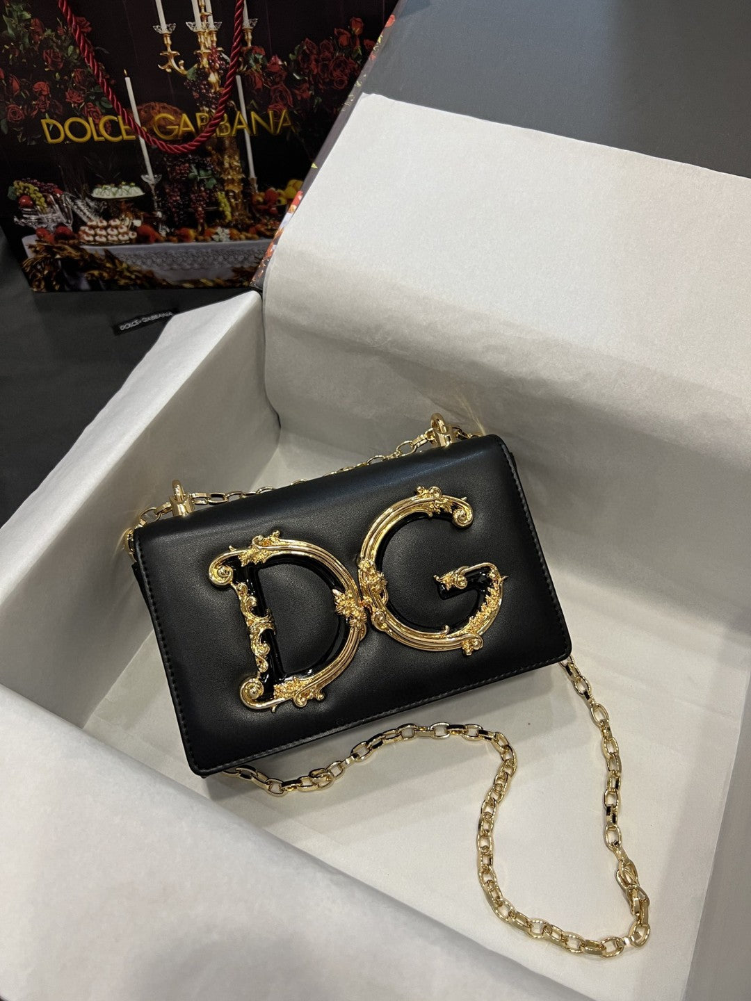 Top Quality Nappa Top Quality Girls Shoulder Bag Black For Women 8.3in/21cm Top Quality  Top Quality6498AZ80180999
