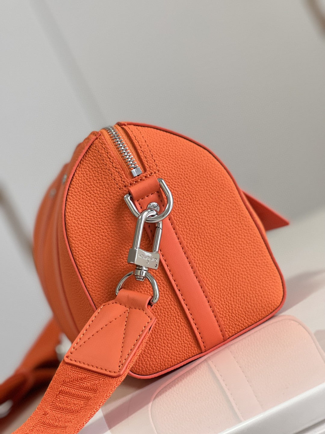 Top Quality City Keepall Aerogram Orange For Men, Bags, Shoulder And Crossbody Bags 10.6in/27cm Top Quality