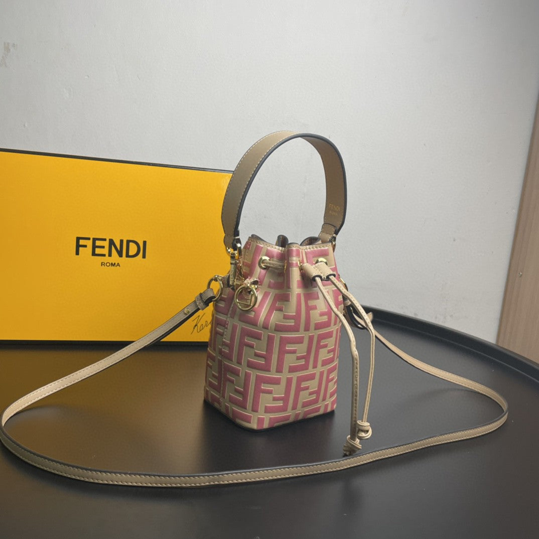Top QualityTop Quality Mon Tresor Pink Mini Bag For Woman 18cm/7in