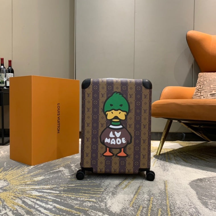 Top Quality Horizon 55 Monogram Stripes Brown Canvas By Nigo x Virgil Abloh For Men, LuGucciage 21.6in/55cm Top Quality M20481