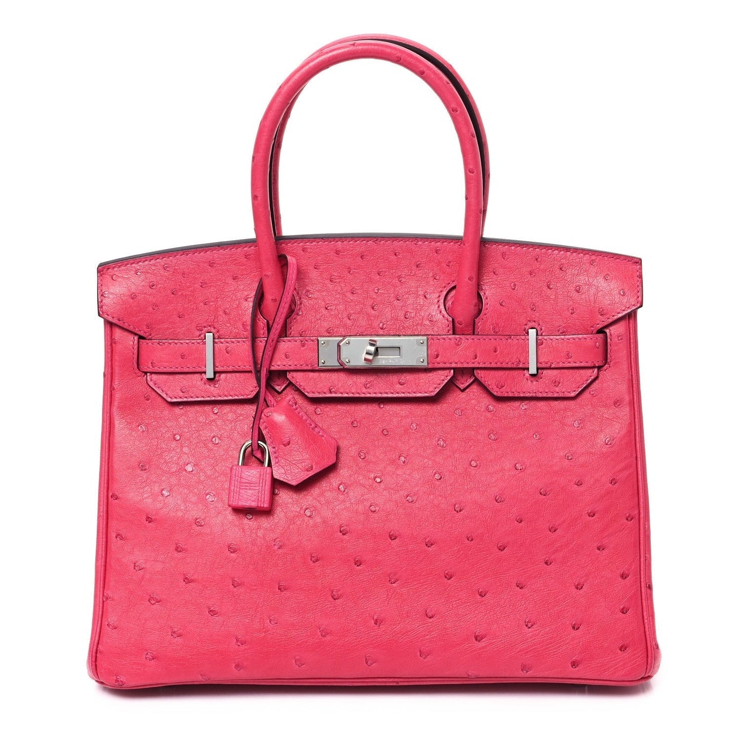 Hermes Ostrich Birkin 30 Rose Tyrien
