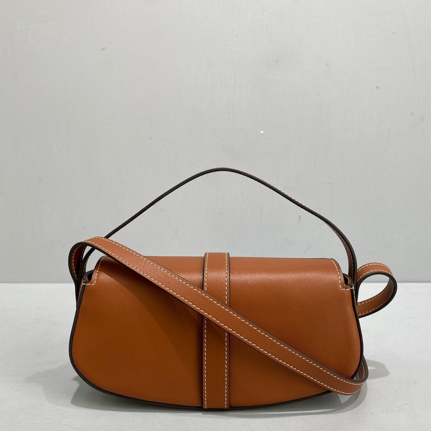 Top Quality Clutch On Strap Brown For Women 7in/18cm 10I593DQ1.04LU