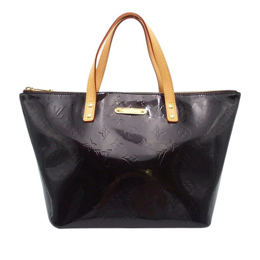 Purple Louis Vuitton Monogram Vernis Bellevue PM Handbag