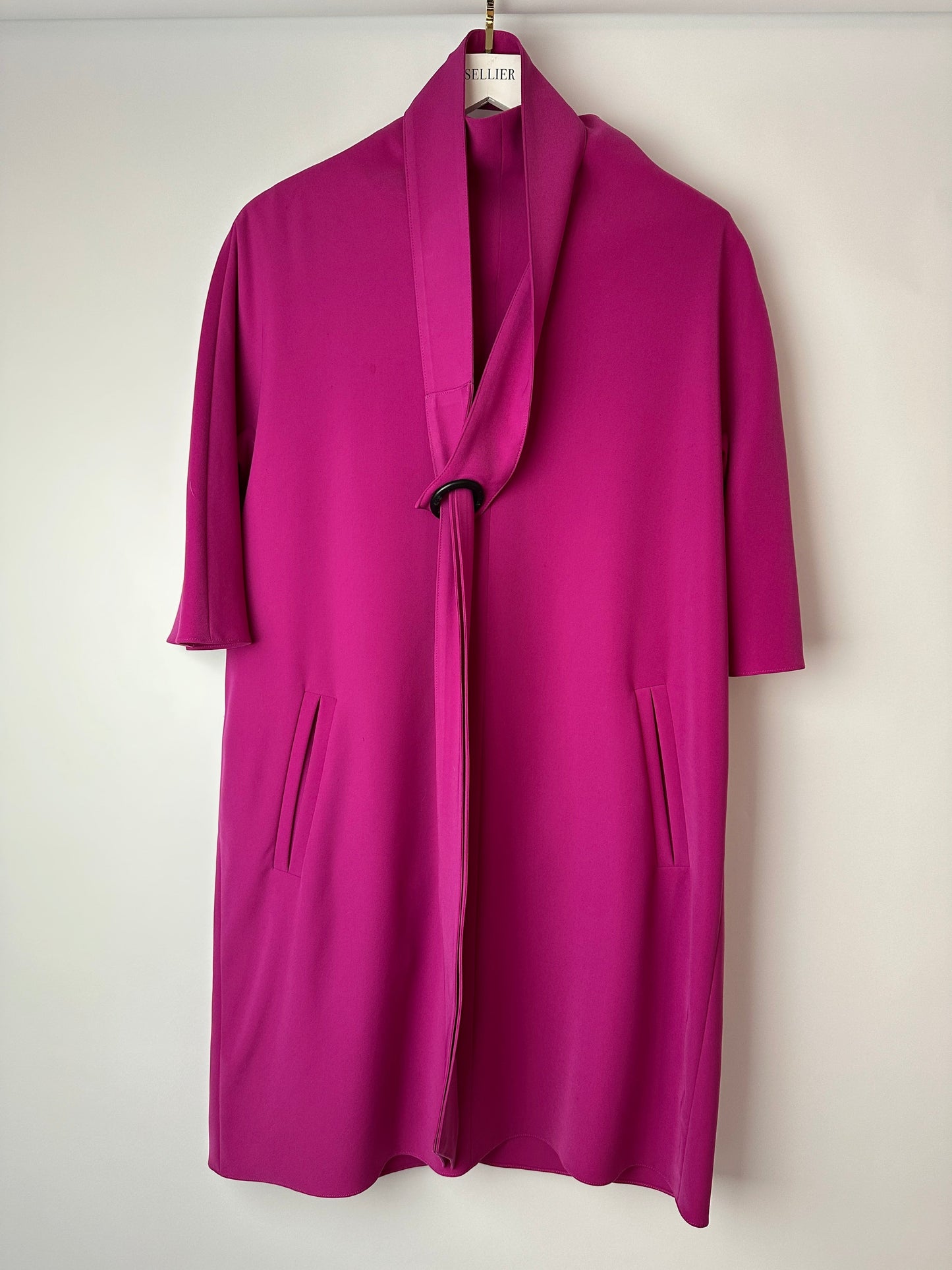 Armani Collezioni Pink Belted Dress Size IT46 (UK 14)
