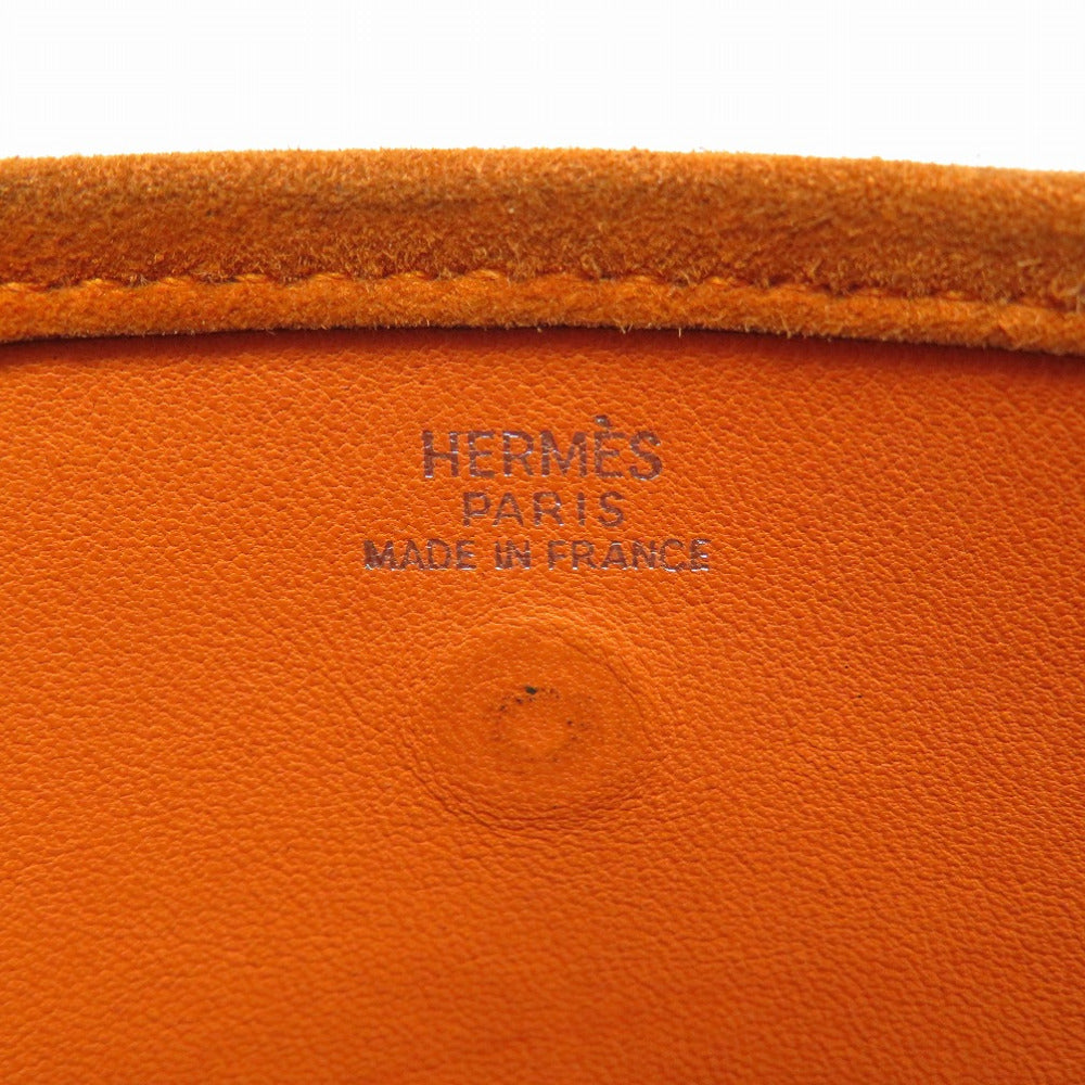 HERMES Shoulder Bag Doblis Orange Evelyn TPM Women  d