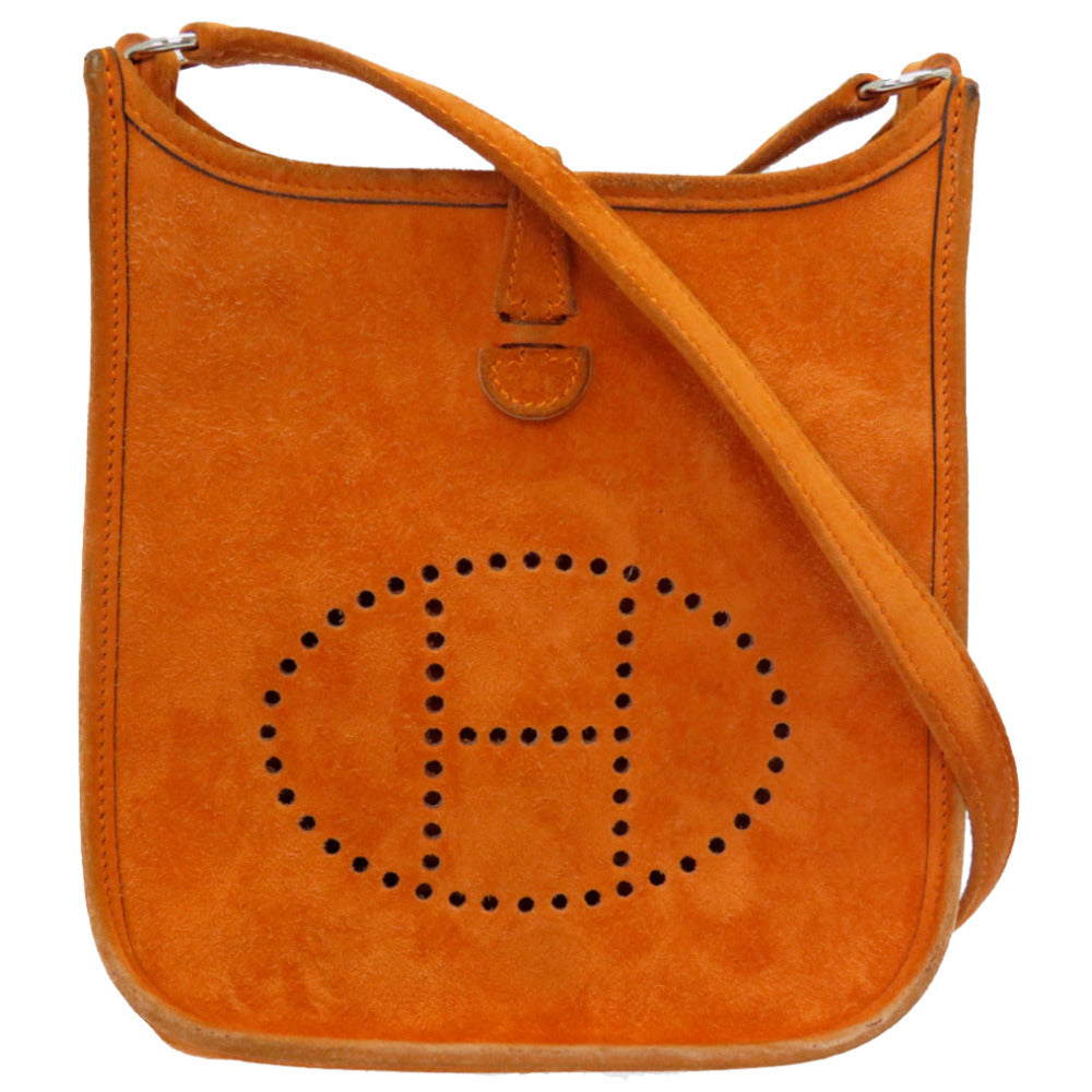 HERMES Shoulder Bag Doblis Orange Evelyn TPM Women  d