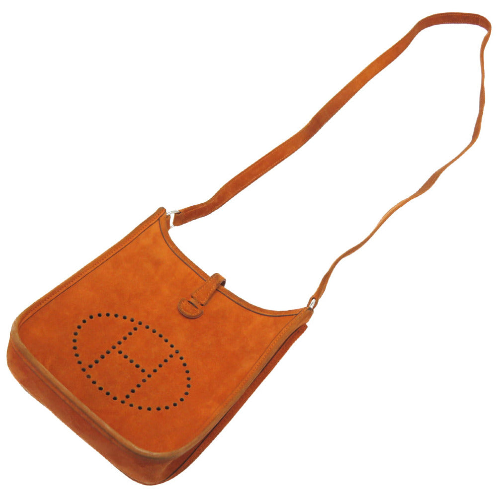 HERMES Shoulder Bag Doblis Orange Evelyn TPM Women  d