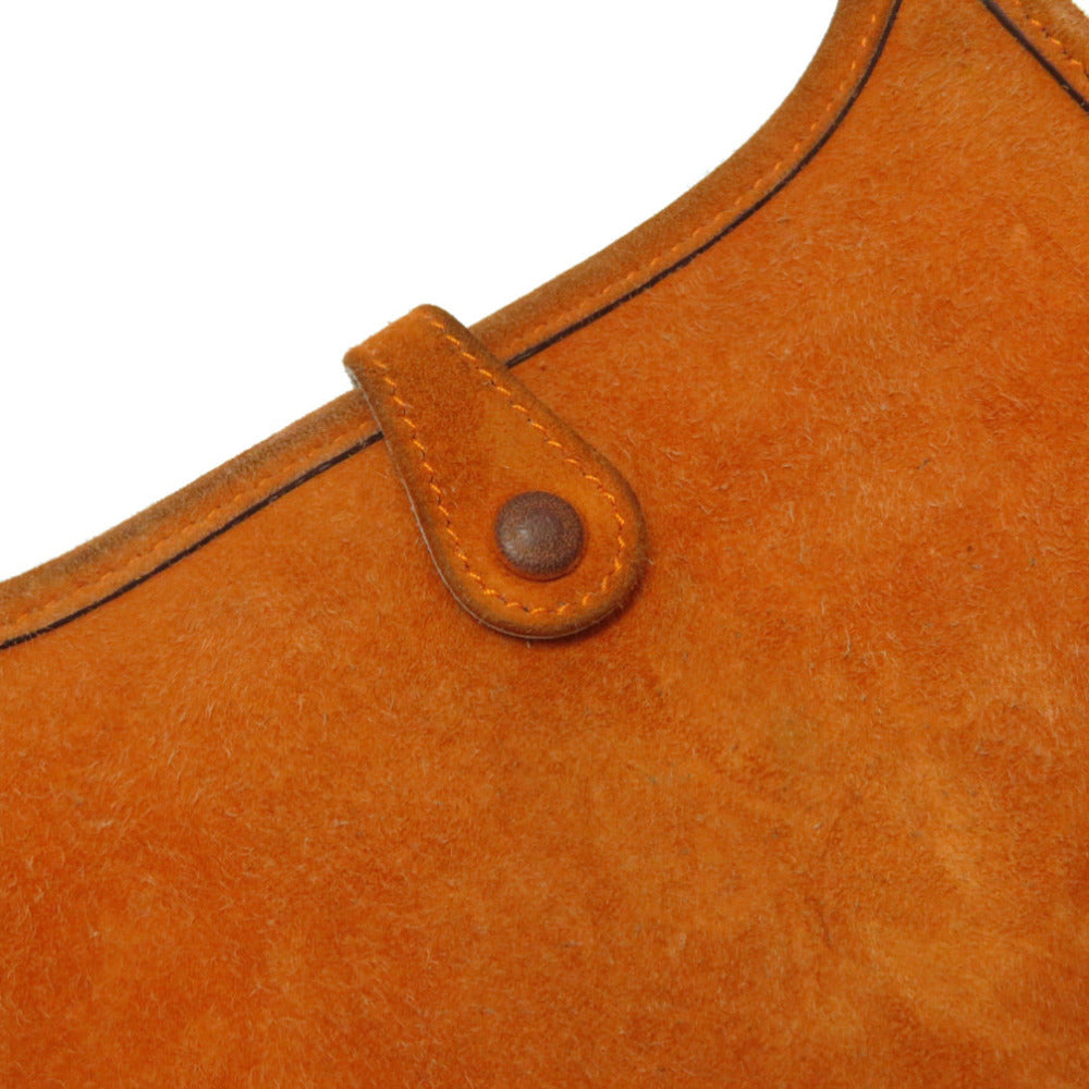 HERMES Shoulder Bag Doblis Orange Evelyn TPM Women  d