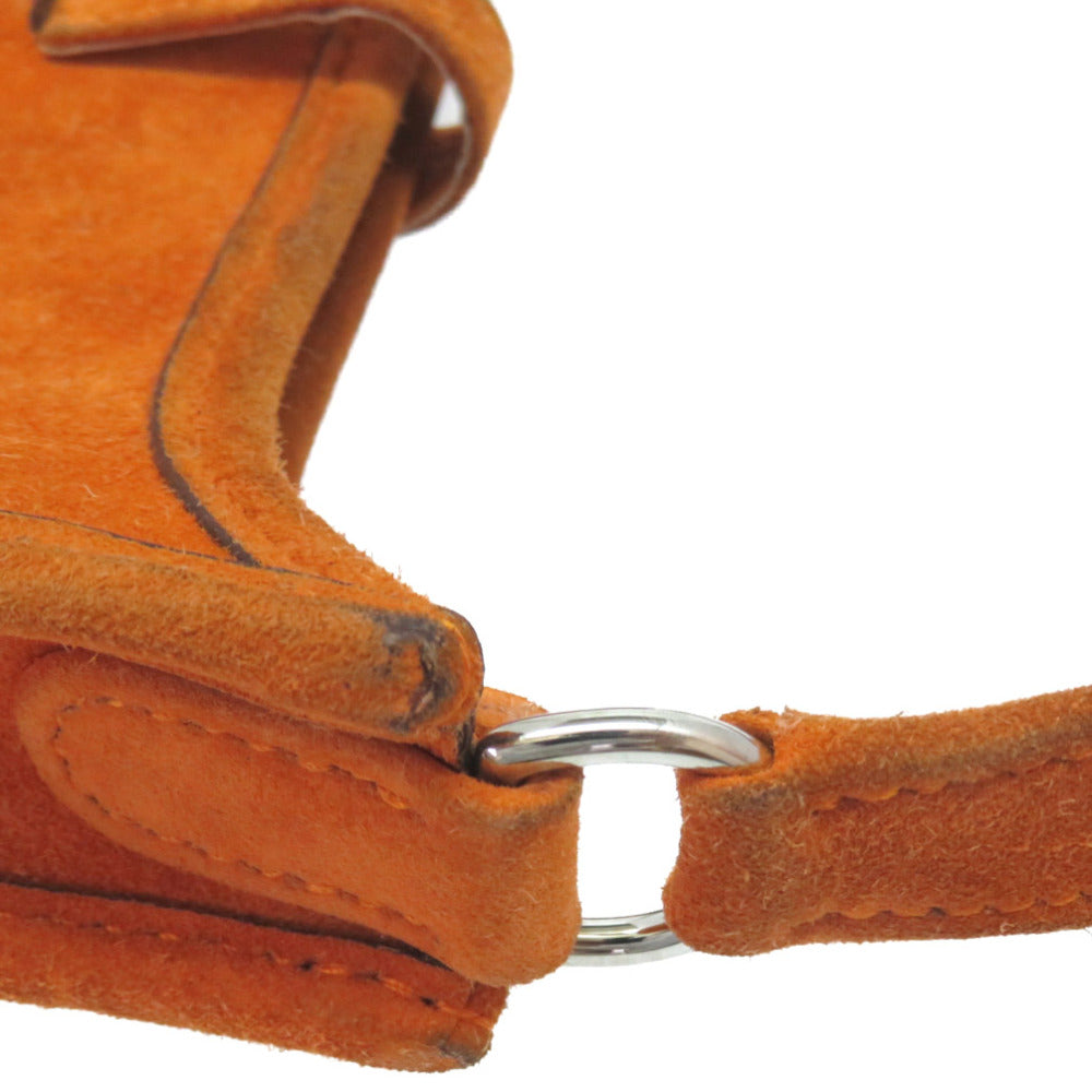 HERMES Shoulder Bag Doblis Orange Evelyn TPM Women  d