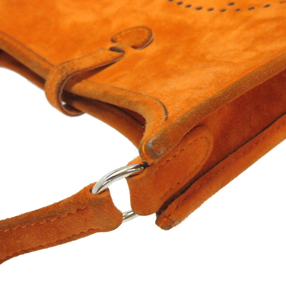 HERMES Shoulder Bag Doblis Orange Evelyn TPM Women  d