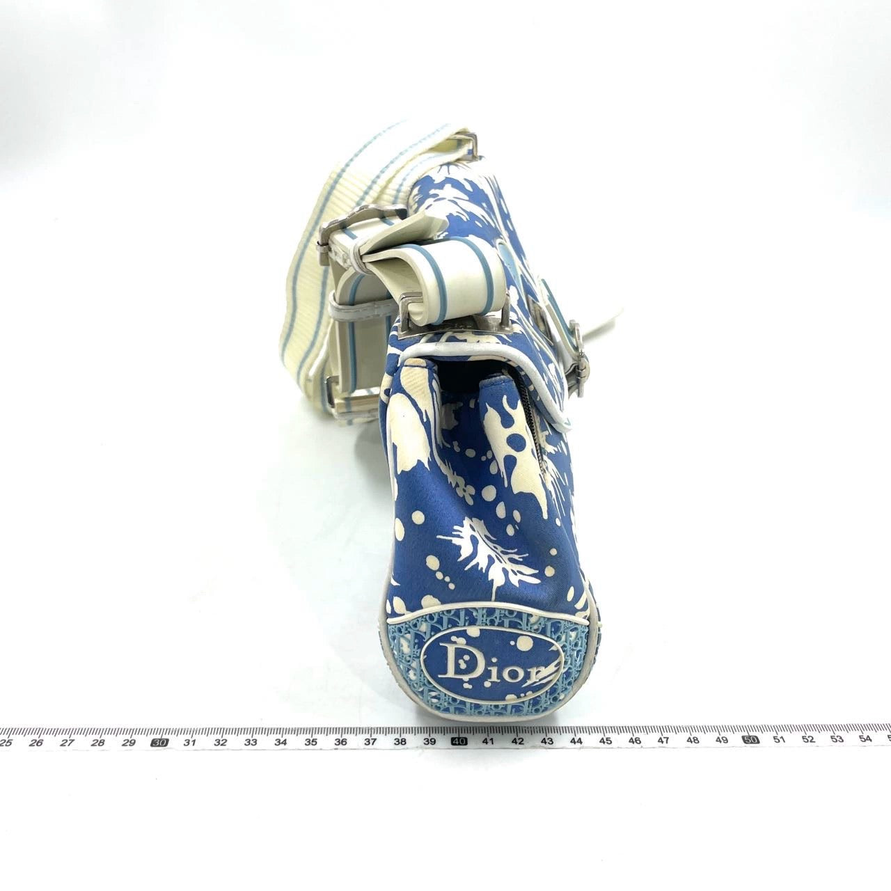 Dior   Surf Chick Shoulder Bag Blue and White Chinese Porcelain Print
