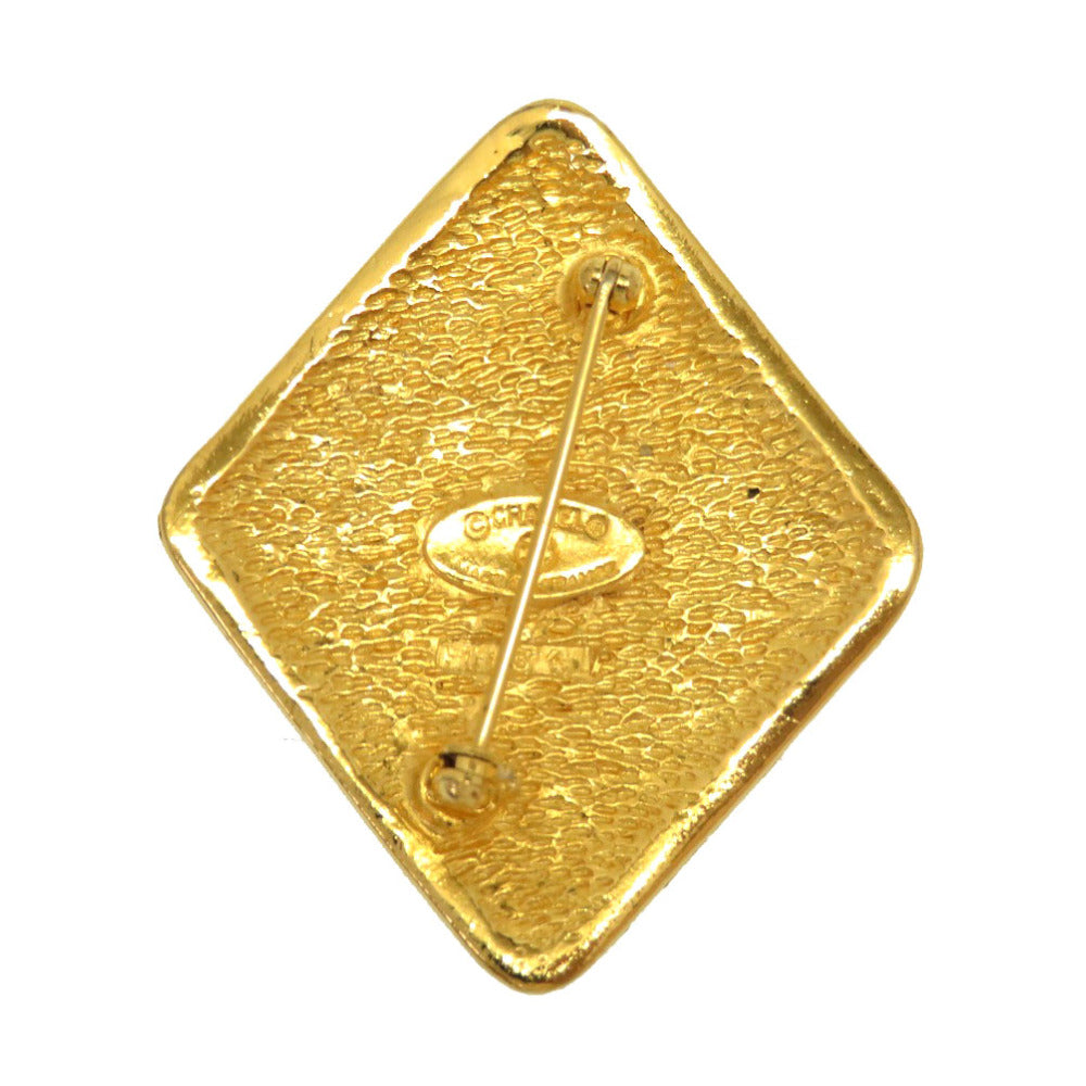 CHANEL Brooch metal gold COCO Mark   unisex(Unisex)
