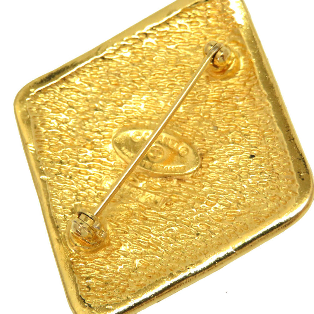 CHANEL Brooch metal gold COCO Mark   unisex(Unisex)