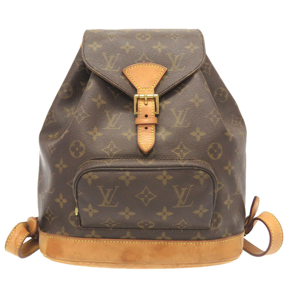 LOUIS VUITTON Backpack M51136 Monogram canvas Brown Monogram MontsourisMM Women  d