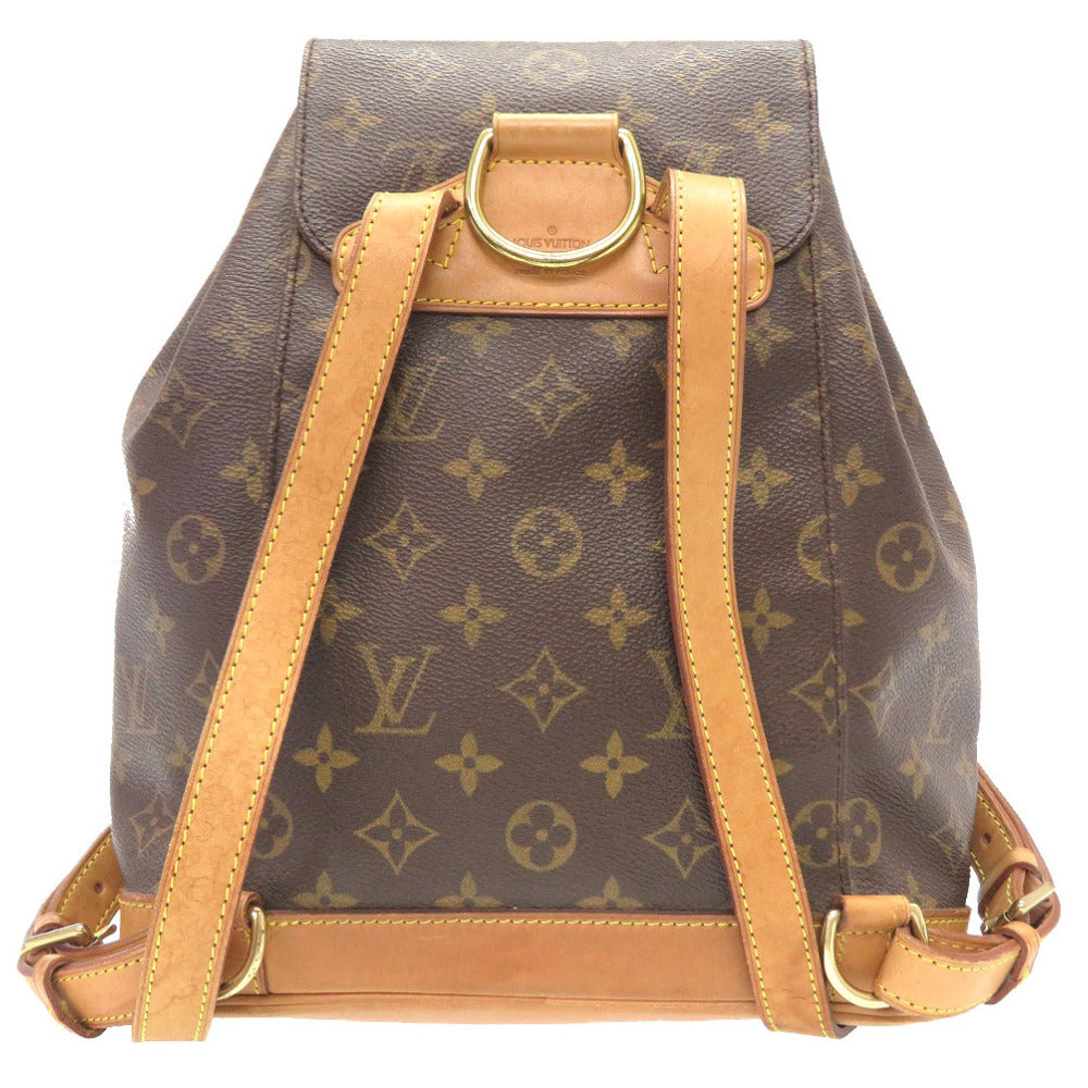 LOUIS VUITTON Backpack M51136 Monogram canvas Brown Monogram MontsourisMM Women  d
